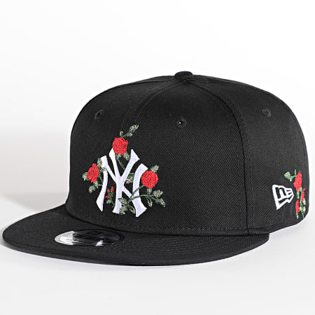 New Era - Cappellino 9Fifty Flower New York Yankees Nero