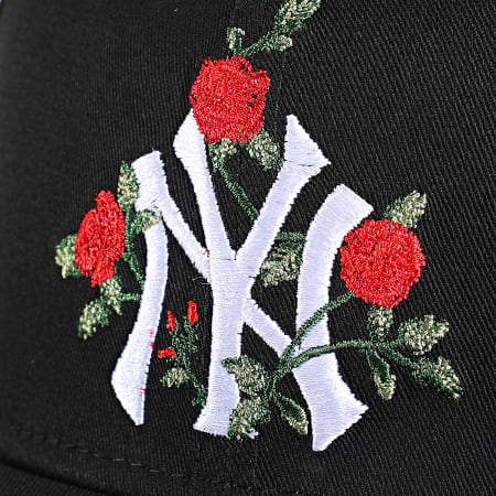 New Era - Cappellino 9Fifty Flower New York Yankees Nero
