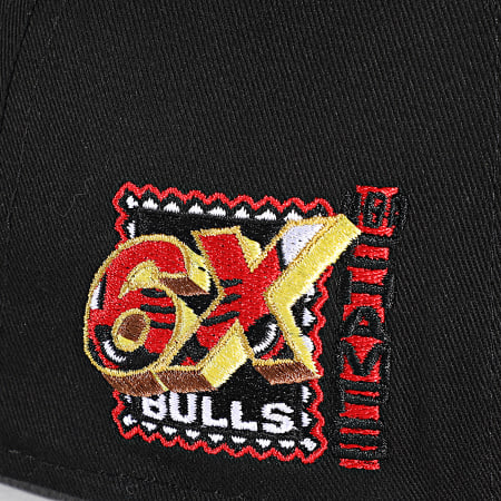 New Era - Chicago Bulls 59Fifty Team Patch Snapback Cap Nero