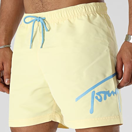 Tommy Jeans - Shorts de baño Medium Drawstring 2862 Amarillo