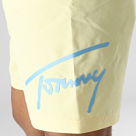 Tommy Jeans - Shorts de baño Medium Drawstring 2862 Amarillo