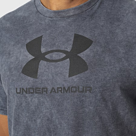 Under Armour - UA Wash Tonal Camiseta 1377283 Azul marino jaspeado