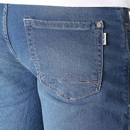 Blend - Pantaloncini jeans 20715198 Blu Denim
