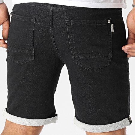 Blend - Pantalones cortos de jean 20715198 Negro