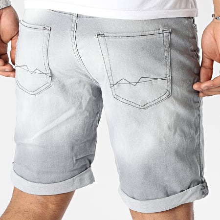 Blend - Pantaloncini di jeans 20713326 Grigio