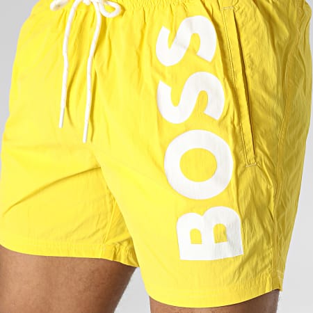 BOSS - Shorts de baño 50469594 Amarillo