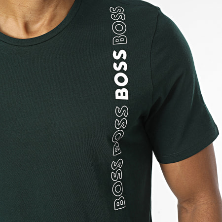 BOSS - Camiseta Fresh 50491377 Verde Oscuro