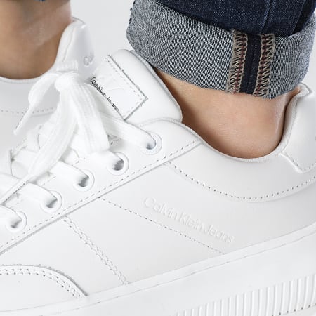 Calvin Klein - Sneakers donna Chunky Cupsole Badge 0926 Bianco