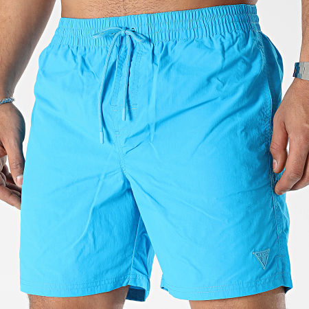 Guess - Shorts de baño F3GT00-WFFI2 Azul