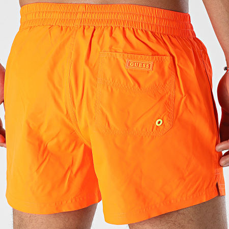 Guess - F3GT26-TEL60 Pantaloncini da bagno arancione fluo