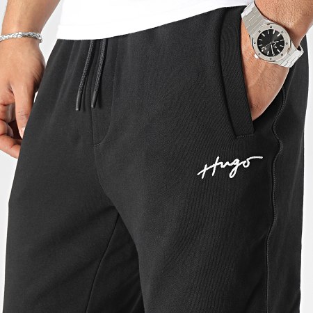 HUGO - Pantalon Jogging 50486457 Noir