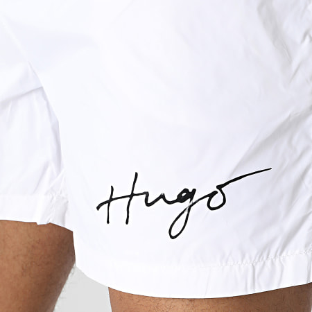 HUGO - Shorts de baño 50485297 Blanco