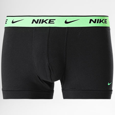 Nike - Confezione da 3 boxer Everyday in cotone elasticizzato KE1008 nero grigio