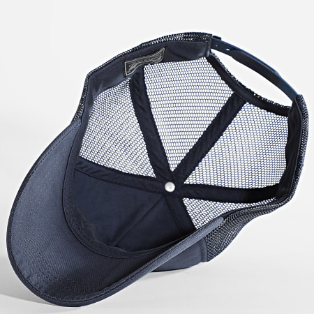 Casquette trucker snapback vintage hawaïenne souvenir bleu en maille