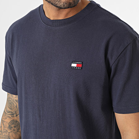 Tommy Jeans - Tee Shirt Classic XS Badge 6320 Bleu Marine