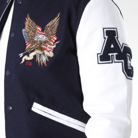 Blouson Teddy American College American College Veste Teddy Cuir