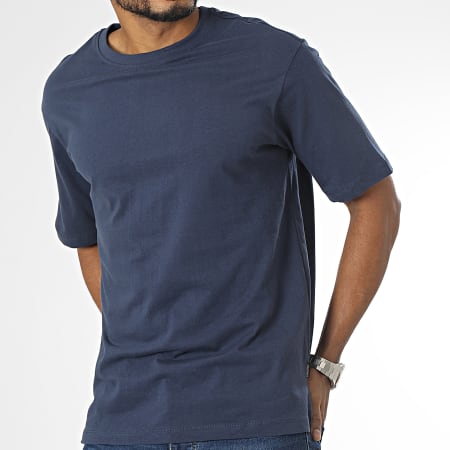 Blend - Tee Shirt 20715614 Bleu Marine