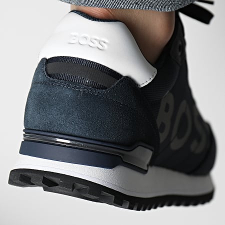 BOSS - Sneakers Parkour Runner 50497664 Blu scuro
