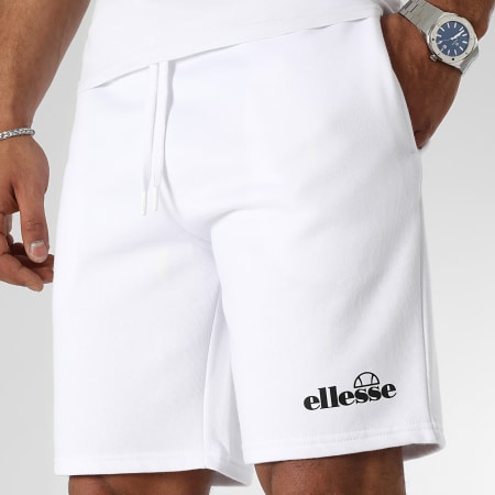 Ellesse - Pantaloncini da jogging Molla SHP16464 Bianco