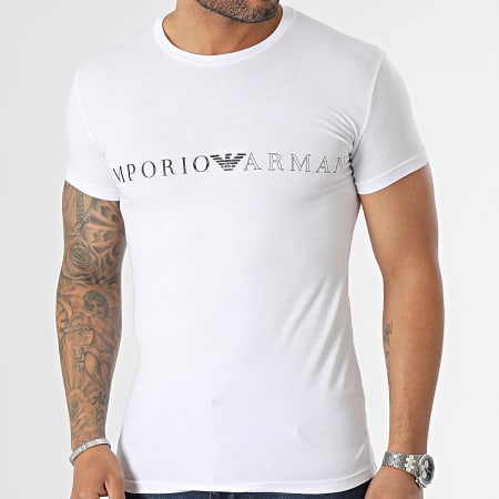 Emporio Armani - Camiseta 111035-3R755 Blanca