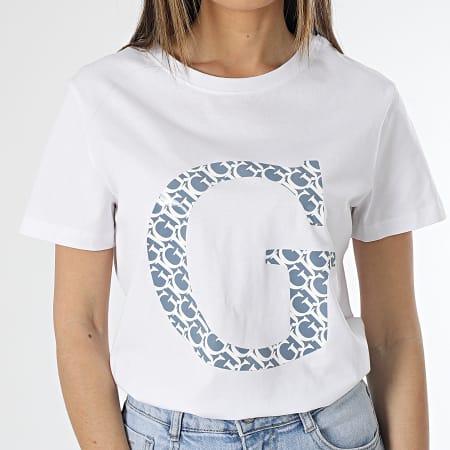 Guess - Camiseta de mujer V3GI00-I3Z14 Blanca
