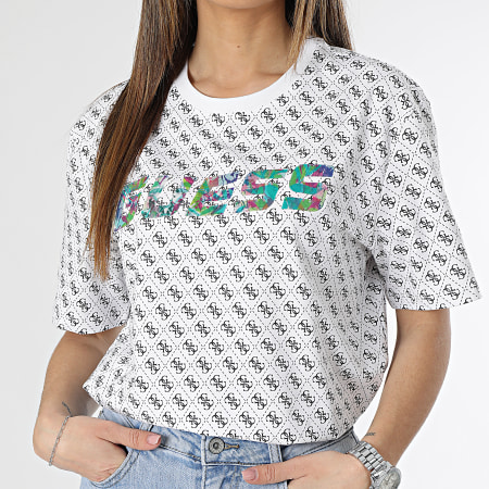 Guess - Tee Shirt Femme Z3GI20-J1314 Blanc