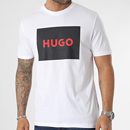 HUGO - Camiseta Dulive 222 50467952 Blanca