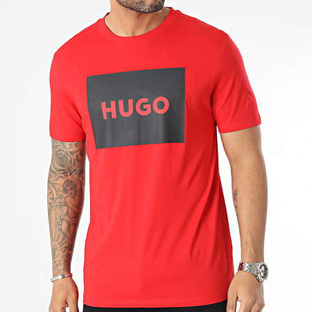 HUGO - Camiseta Dulive 222 50467952 Rojo