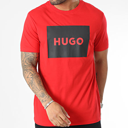 HUGO - Camiseta Dulive 222 50467952 Rojo