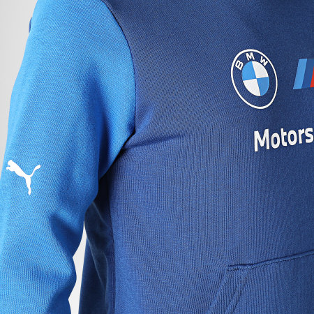 Puma - BMW M Motorsport Sudadera con capucha para niños Azul