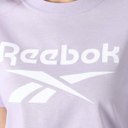 Reebok Camiseta para mujer Reebok Identity HT6202 Lila Ryses