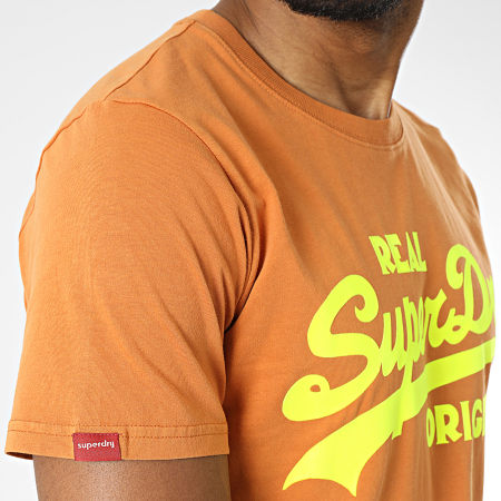 Superdry - Tee Shirt Vintage VL Neon M1011478A Camel