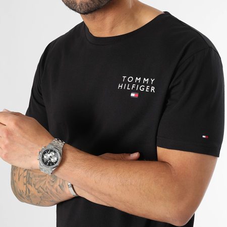 Tommy Hilfiger - Camiseta CN Tee Logo 2916 Negro