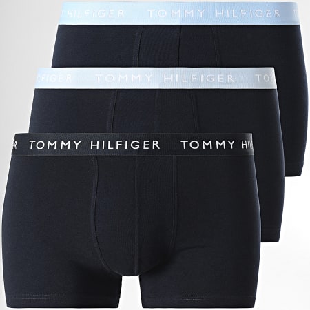 Tommy Hilfiger - Set di 3 boxer riciclabili Essentials 2324 Navy