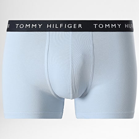 Tommy Hilfiger - Lot De 3 Boxers Recycled Essentials 2203 Bleu Marine Bleu Clair