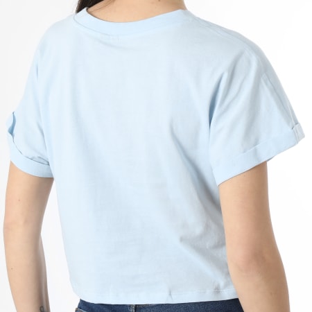 Vero Moda - Anna Glenn Camiseta de mujer azul claro