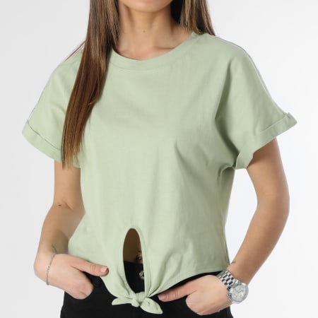 Vero Moda - Camiseta Anna Glenn para mujer, verde claro