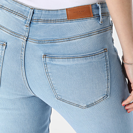 Vero Moda - Skinny Jeans Mujer Tanya Lavado Azul