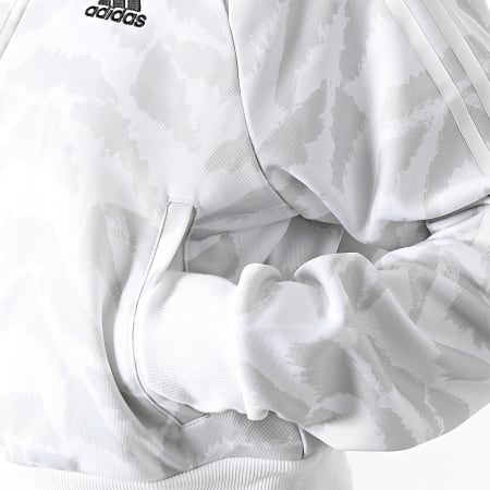 Adidas Sportswear - Giacca con zip da donna Tiro IC6653 Bianco