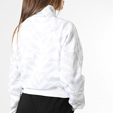 Adidas Sportswear - Veste Zippée Femme Tiro IC6653 Blanc