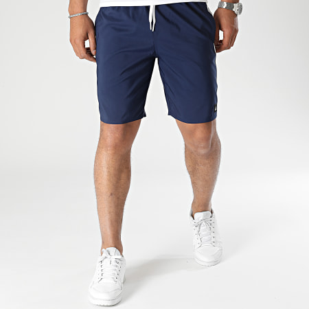 Adidas Sportswear - HT4359 Pantaloncini da bagno a 3 strisce blu navy