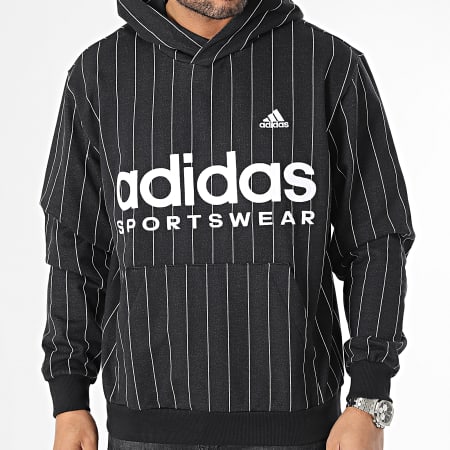 Adidas Sportswear - Felpa con cappuccio Xpress IB8381 nero