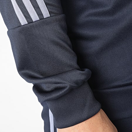 Adidas Sportswear - Ensemble De Survetement A Bandes 3 Stripes IC6769 Bleu Marine