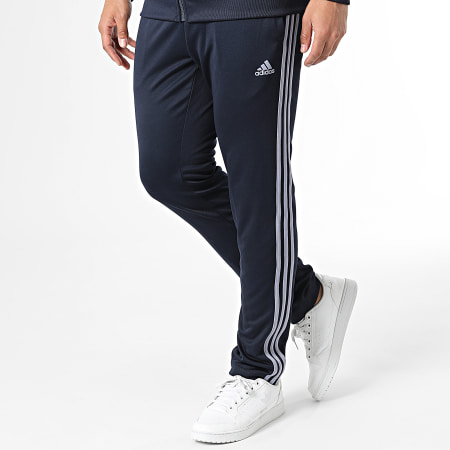 Adidas Sportswear - Ensemble De Survetement A Bandes 3 Stripes IC6769 Bleu Marine