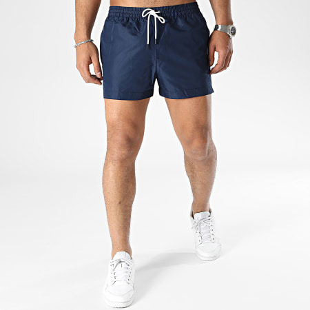 Calvin Klein - Pantaloncini da bagno a fascia con coulisse 0811 blu navy