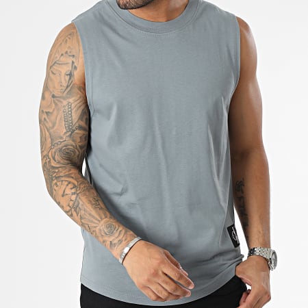 Calvin Klein - Camiseta oversize con monograma 0597 Gris marengo