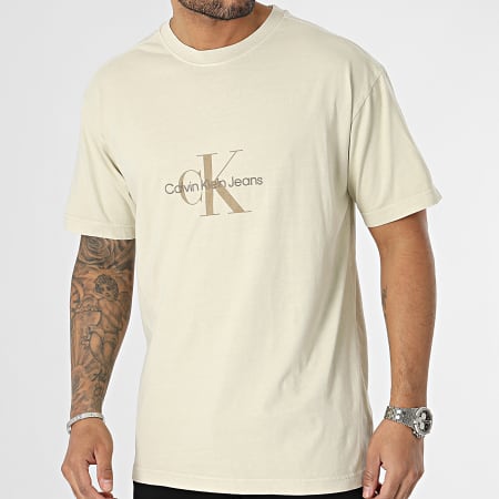 Calvin Klein - Camiseta 3306 Beige