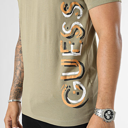 Guess - Camiseta M3GI22-J1314 Verde caqui