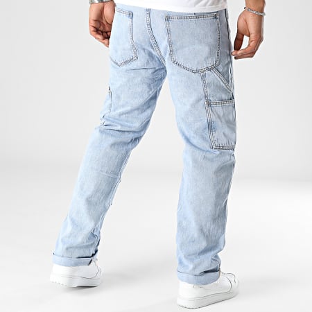 KZR - Jeans baggy con lavaggio blu