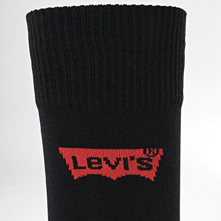 Levi's - Lote de 6 pares de calcetines 701219582 Negro